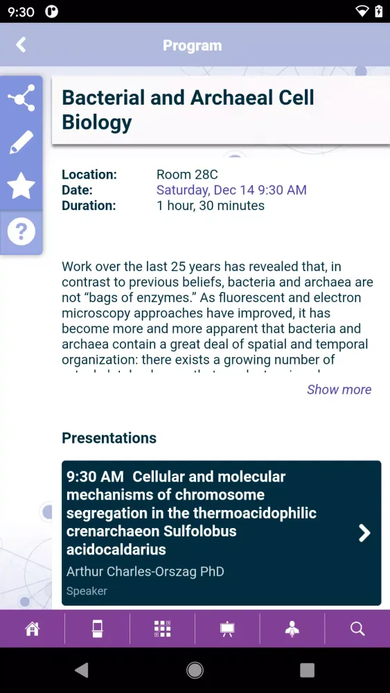 Capturas de pantalla de Cell Bio 2024-An ASCB|EMBO Mtg