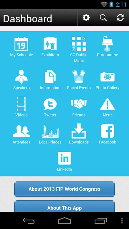 2013 FIP World Congress Screenshots