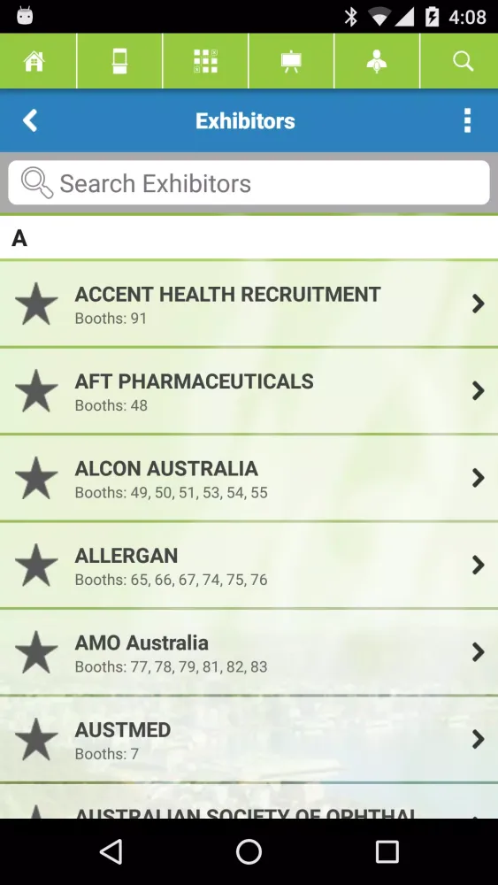 Capturas de pantalla de RANZCO 47th Annual Scientific