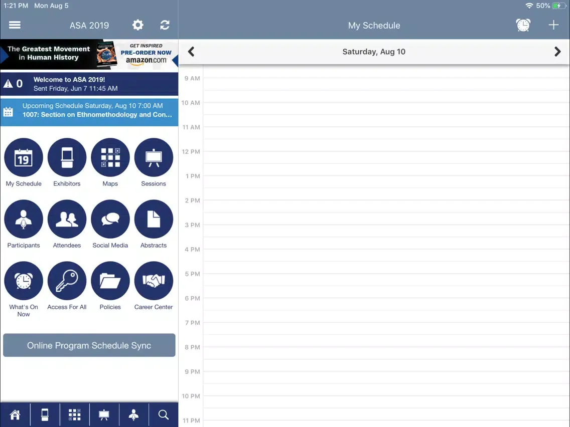 ASA Annual iPad  Screenshots