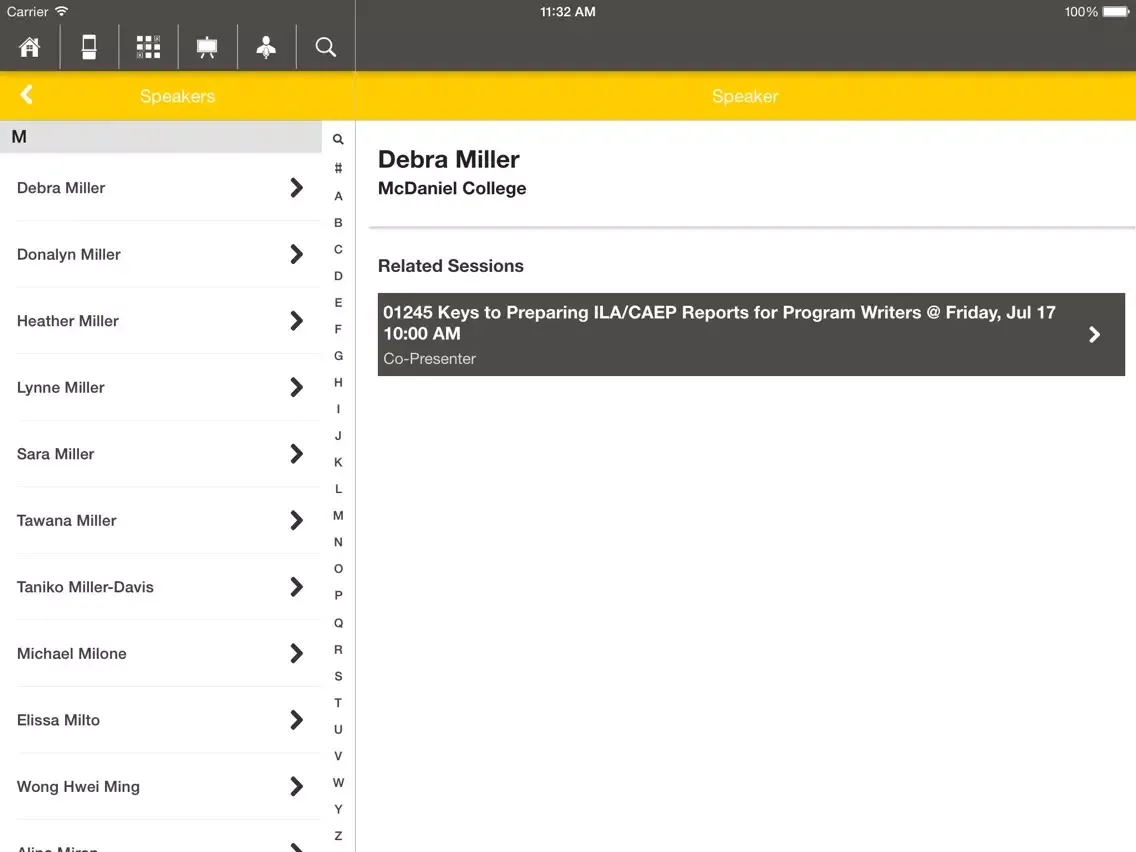 Screenshot di ILA 2015 Conference & Exhibits iPad 