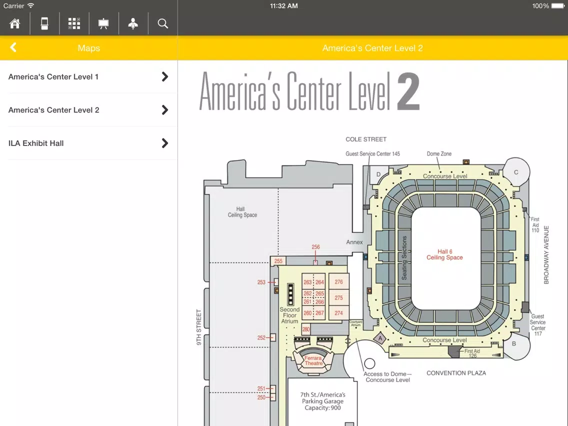 ภาพหน้าจอของ ILA 2015 Conference & Exhibits iPad 