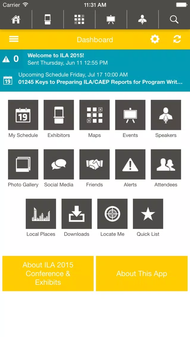 ภาพหน้าจอของ ILA 2015 Conference & Exhibits