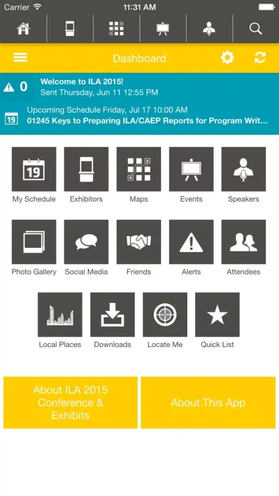 Screenshot di ILA 2015 Conference & Exhibits