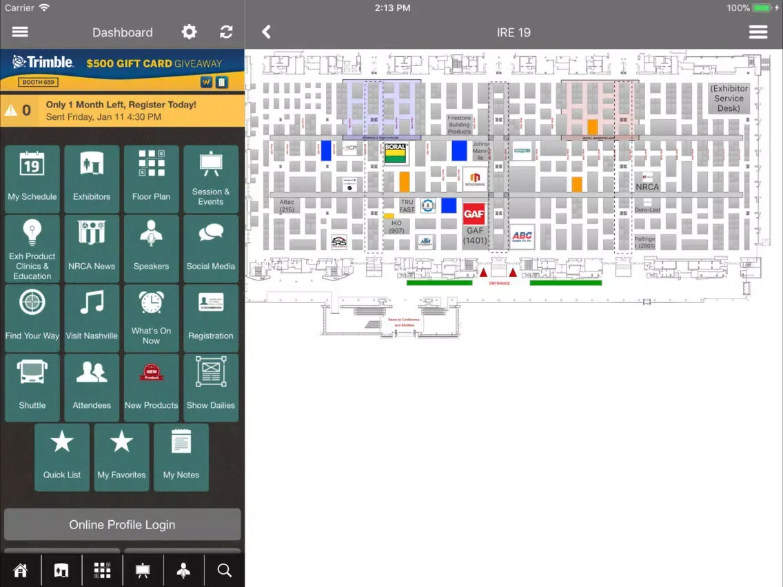 International Roofing Expo iPad 應用截圖