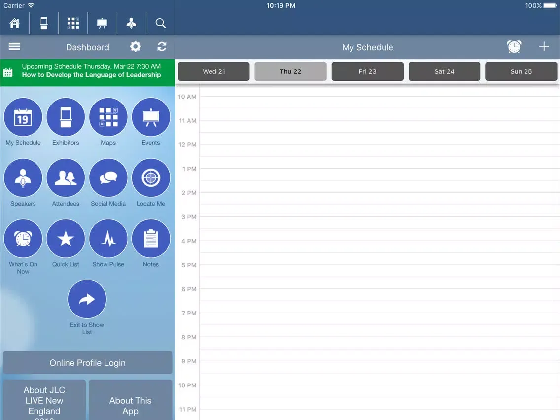 JLC LIVE New England iPad  Screenshots