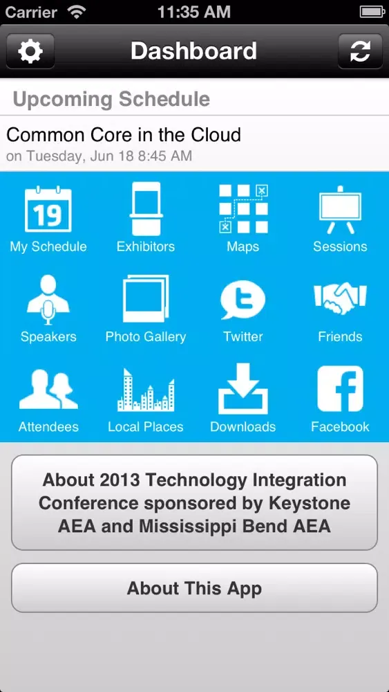 2013 Technology Integration Conference sponsored by Keystone AEA and Mississippi Bend AEA Screenshots