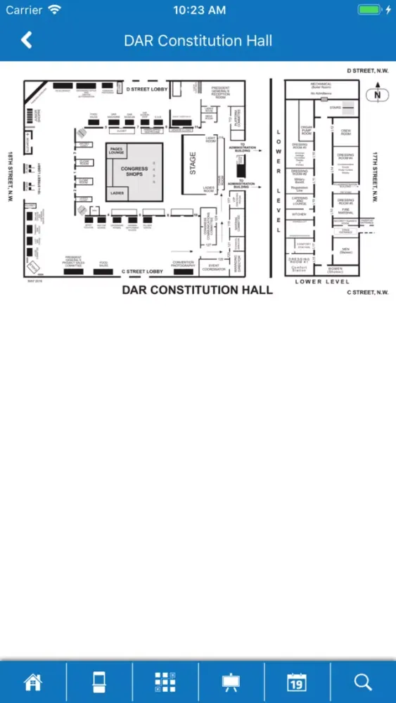 Tangkapan skrin DAR Continental Congress