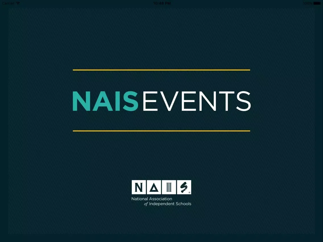 NAIS Events iPad  स्क्रीनशॉट