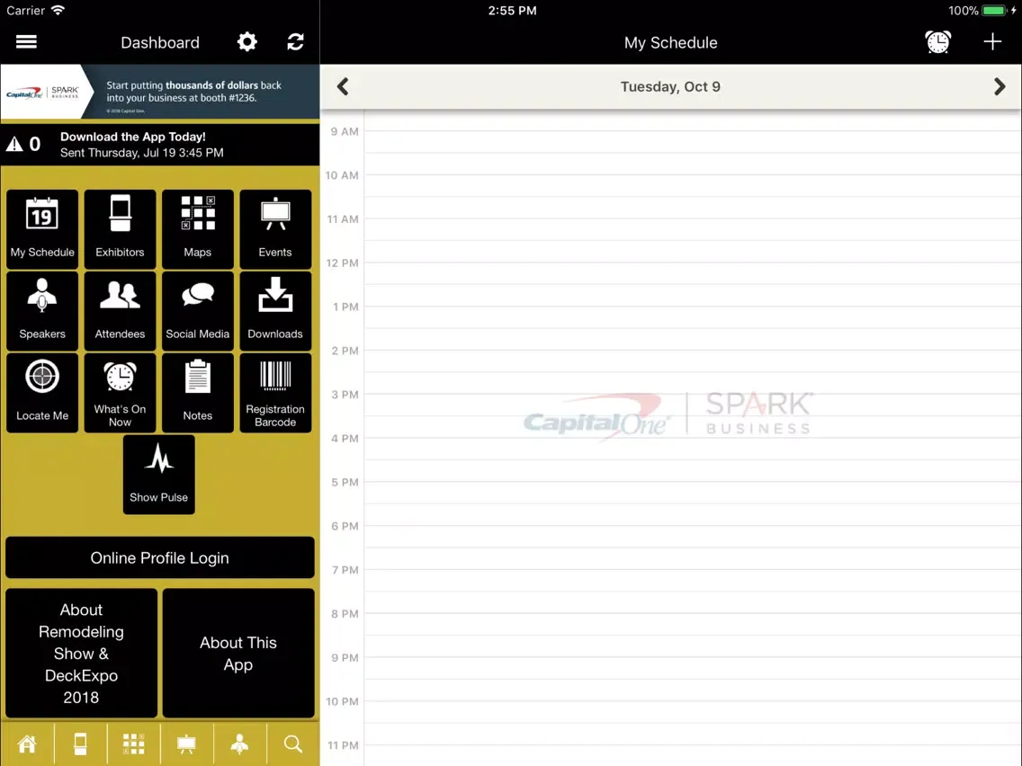 Remodeling Show and DeckExpo iPad  Screenshots