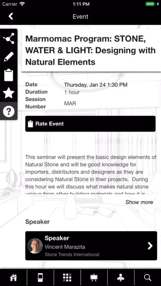 International Surface Event スクリーンショット