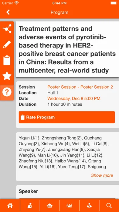 SABCS Screenshots