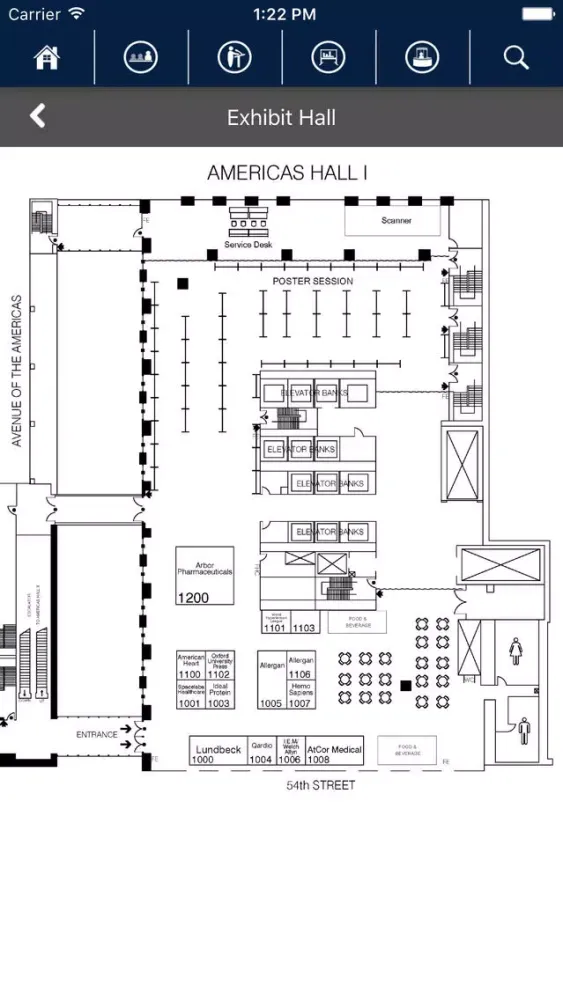 Captures d'écran de 2016 ASH Annual Scientific Meeting & Expo Admin