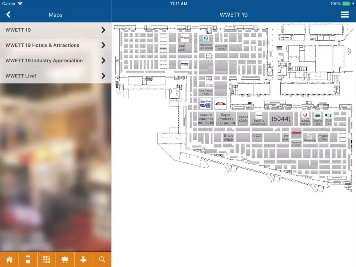 Screenshot di WWETT Show iPad 
