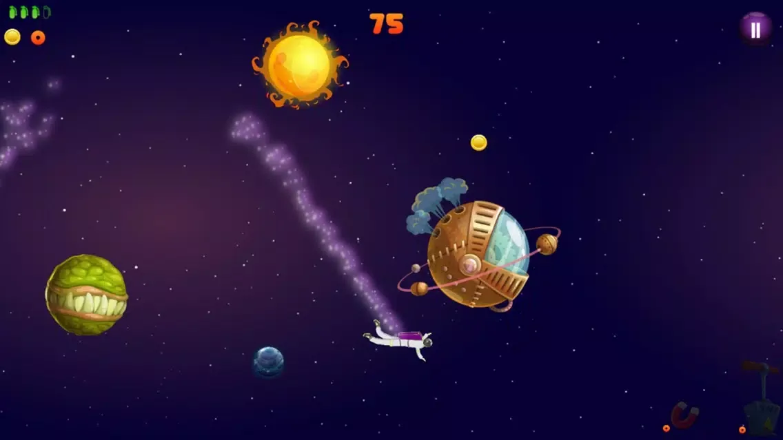 Capturas de tela do Magical Galaxy