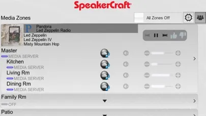 SpeakerCraft App سکرین شاٹس
