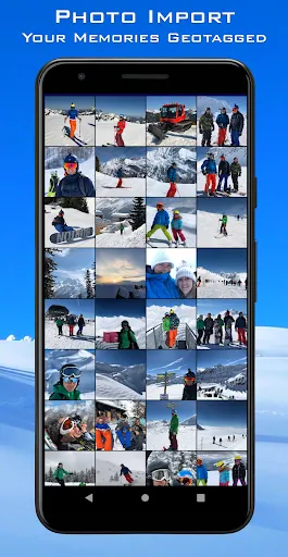 Tangkapan skrin Ski Tracks