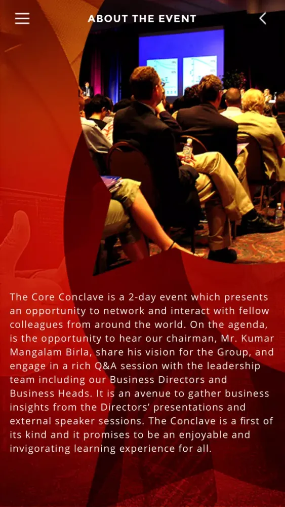Captures d'écran de CORE CONCLAVE 2018