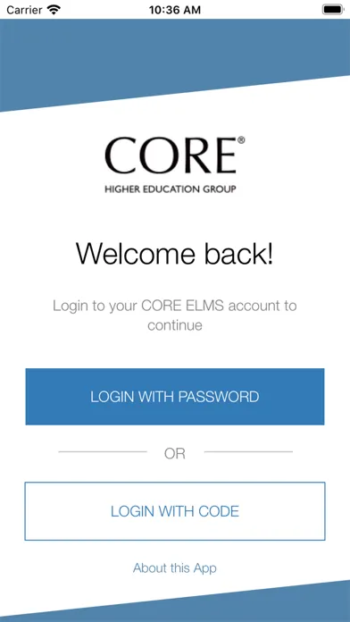 ELMS Mobile Application 스크린샷