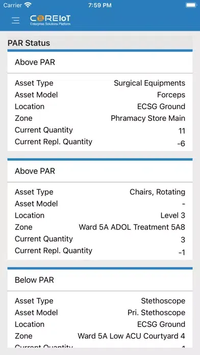 ESP - Connected Healthcare Screenshots