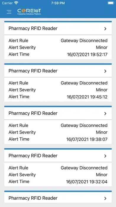 ESP - Connected Healthcare Screenshots