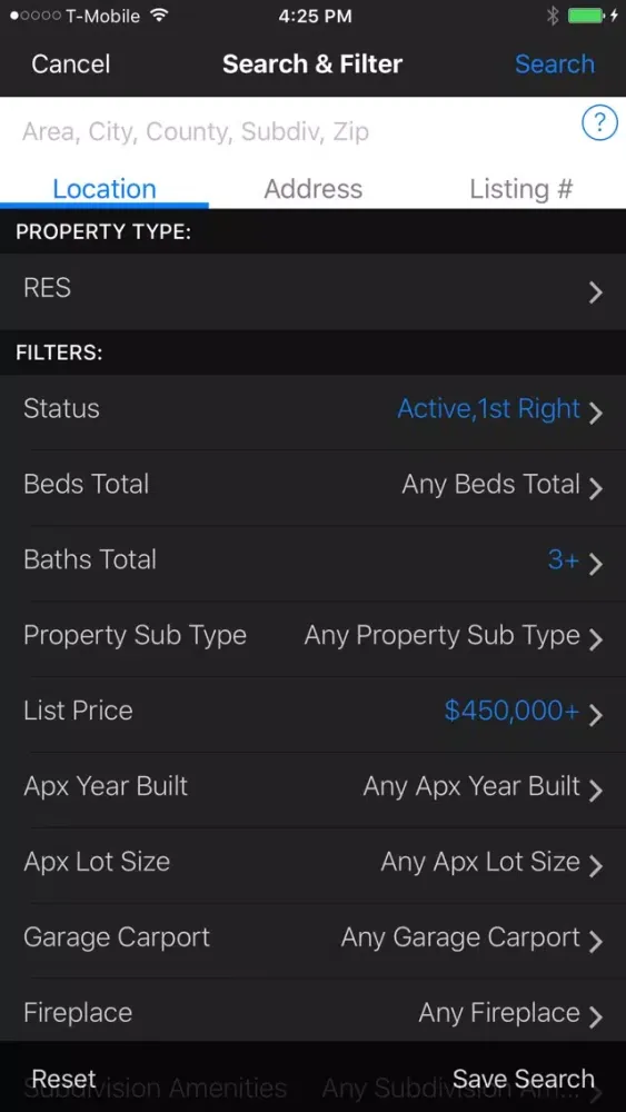 Ảnh chụp màn hình của GO LCAR MLS