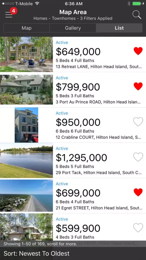 ภาพหน้าจอของ Hilton Head MLS