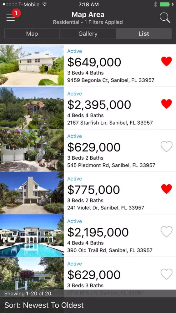 SanCapGoMLS スクリーンショット