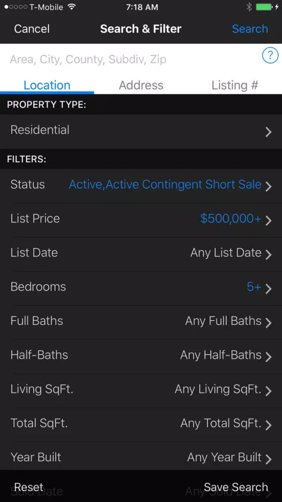 SanCapGoMLS スクリーンショット