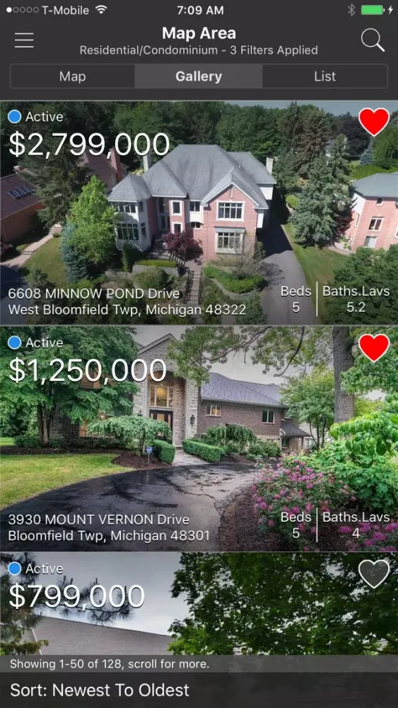 RealcompMLS スクリーンショット