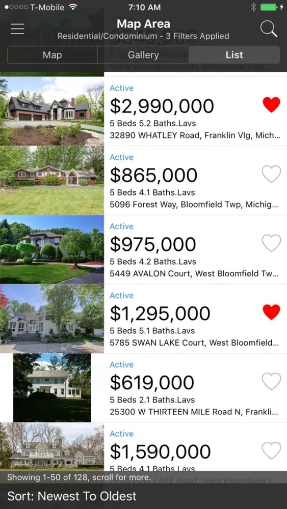 RealcompMLS スクリーンショット