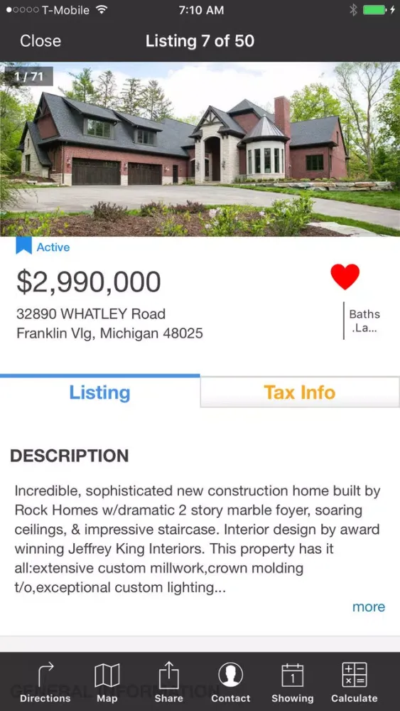 RealcompMLS スクリーンショット