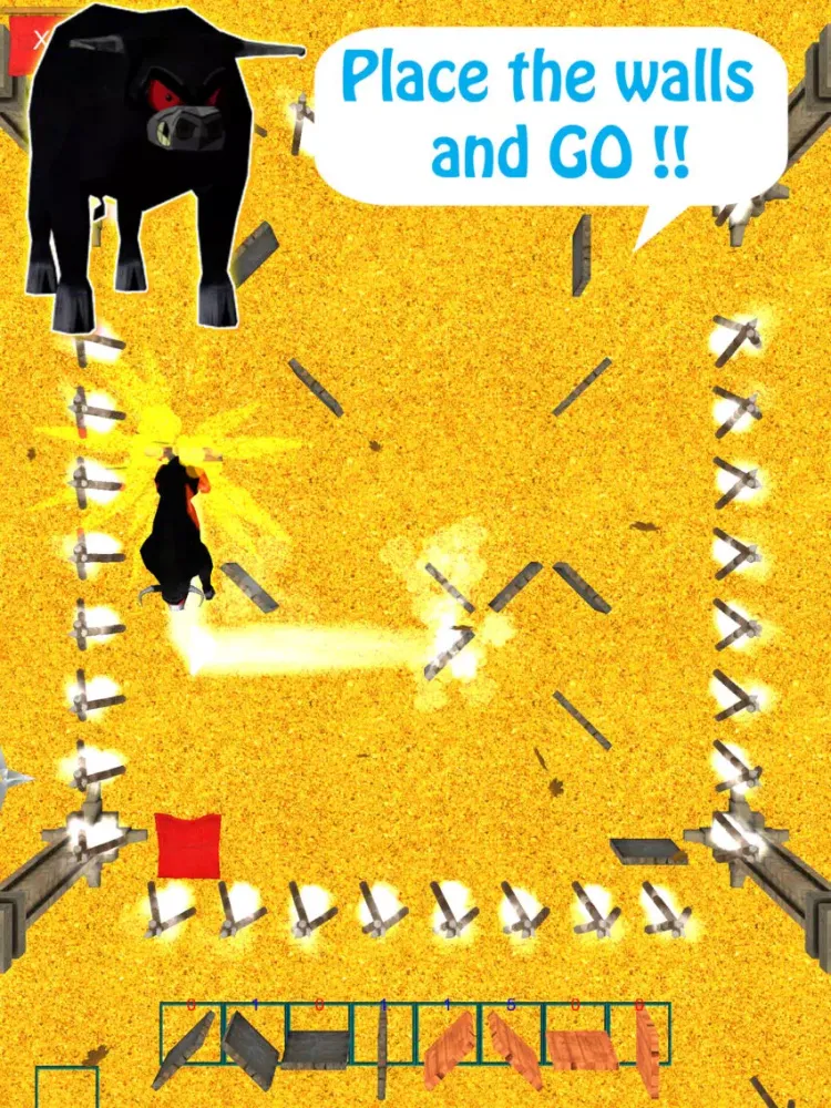 Angry Bull! iPad  스크린샷