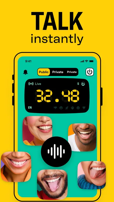 Capturas de tela do Walkie Talkie - All Talk