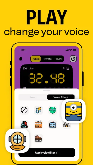 Capturas de tela do Walkie Talkie - All Talk