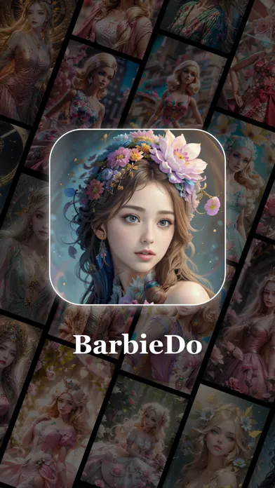 Ảnh chụp màn hình của AI Art Barbie Doll : BarbieDo