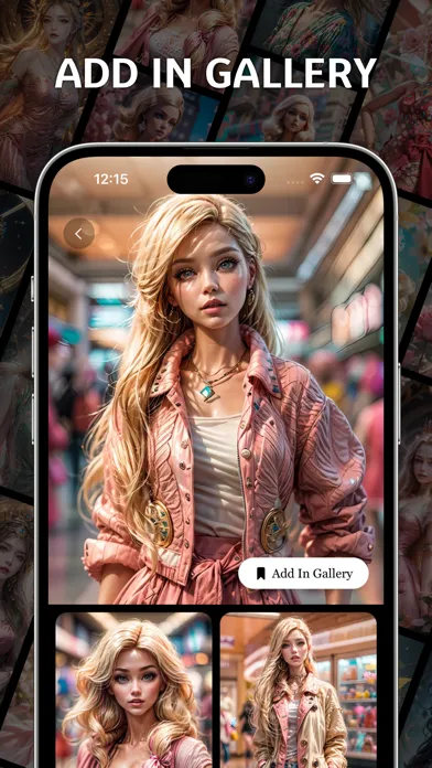 Ảnh chụp màn hình của AI Art Barbie Doll : BarbieDo