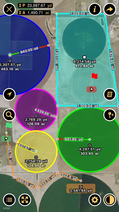 Planimeter — Measure Land Area Ekran Görüntüleri