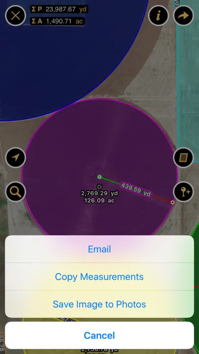 Planimeter — Measure Land Area Ekran Görüntüleri