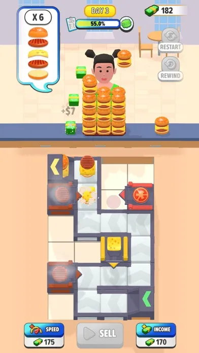 Zrzuty ekranu Burger Factory Idle