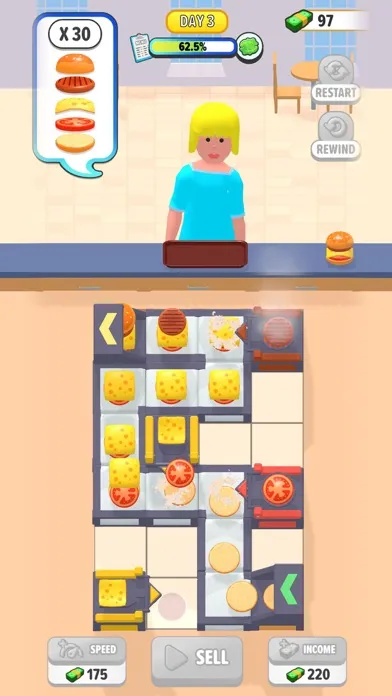 Zrzuty ekranu Burger Factory Idle