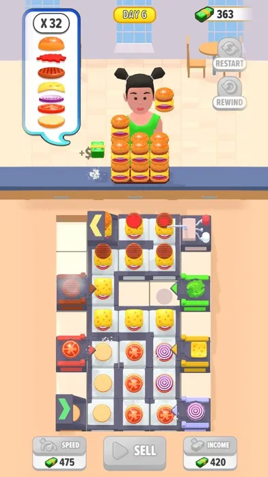 Zrzuty ekranu Burger Factory Idle