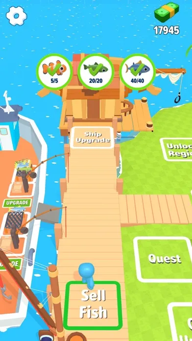 Zrzuty ekranu Fishing Craze Idle