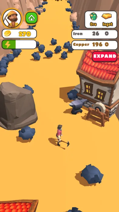 ภาพหน้าจอของ Idle Mining 3D