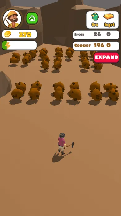 ภาพหน้าจอของ Idle Mining 3D