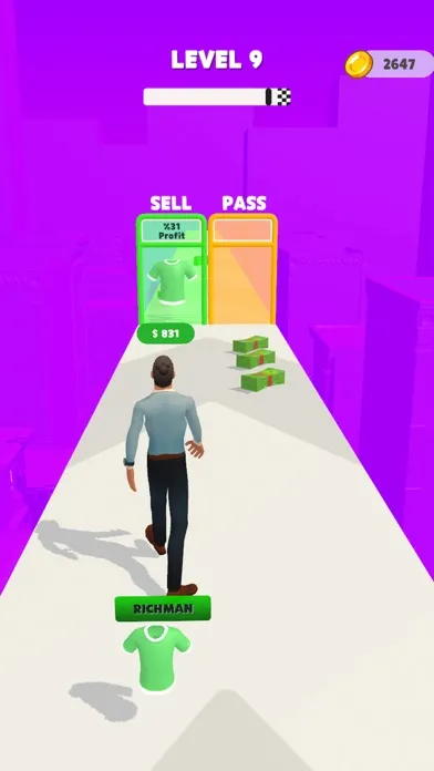 Captures d'écran de Trader Run