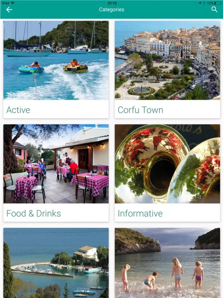 Corfu Life iPad  Ekran Görüntüleri