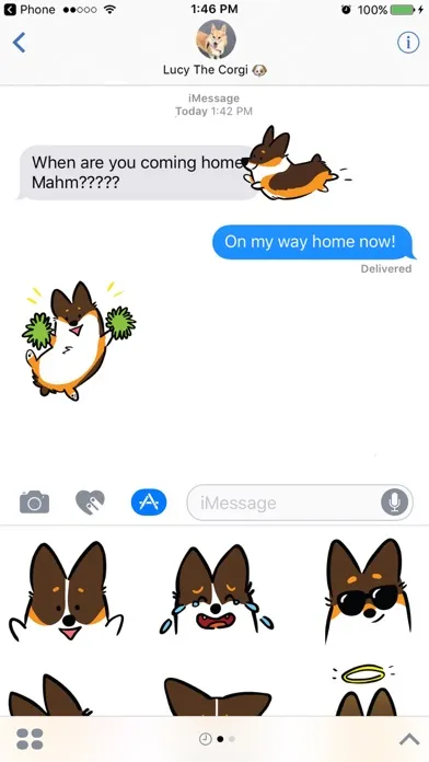 Tricolor Corgimoji سکرین شاٹس