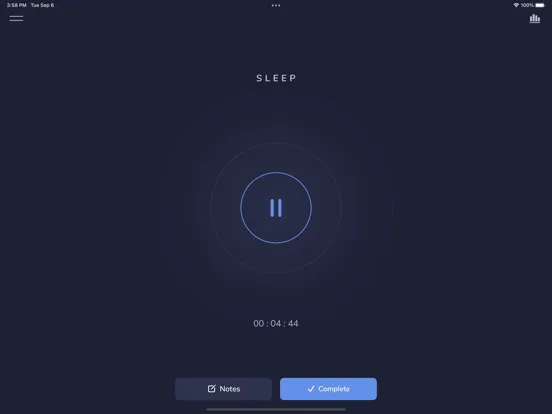 CORI Sleep iPad  スクリーンショット