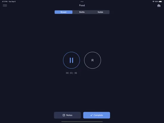 CORI Sleep iPad  スクリーンショット
